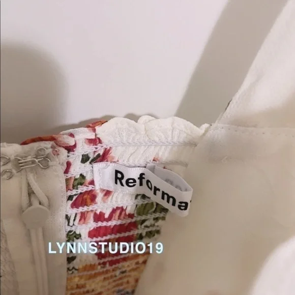 Reformation Nikita Dress Bouquet NWOT - Picture 5 of 5